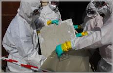 Asbest verwijderen mag alleen door SC-530 gecertificeerde bedrijven.